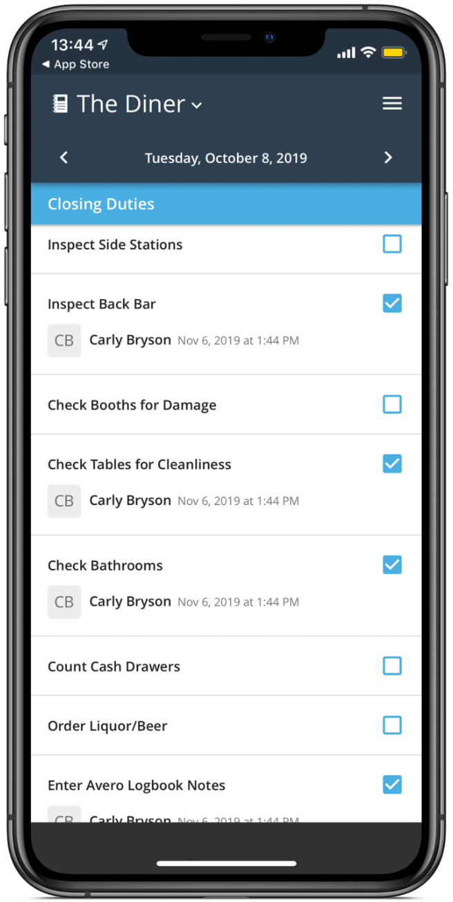 driverlog logbook iphone