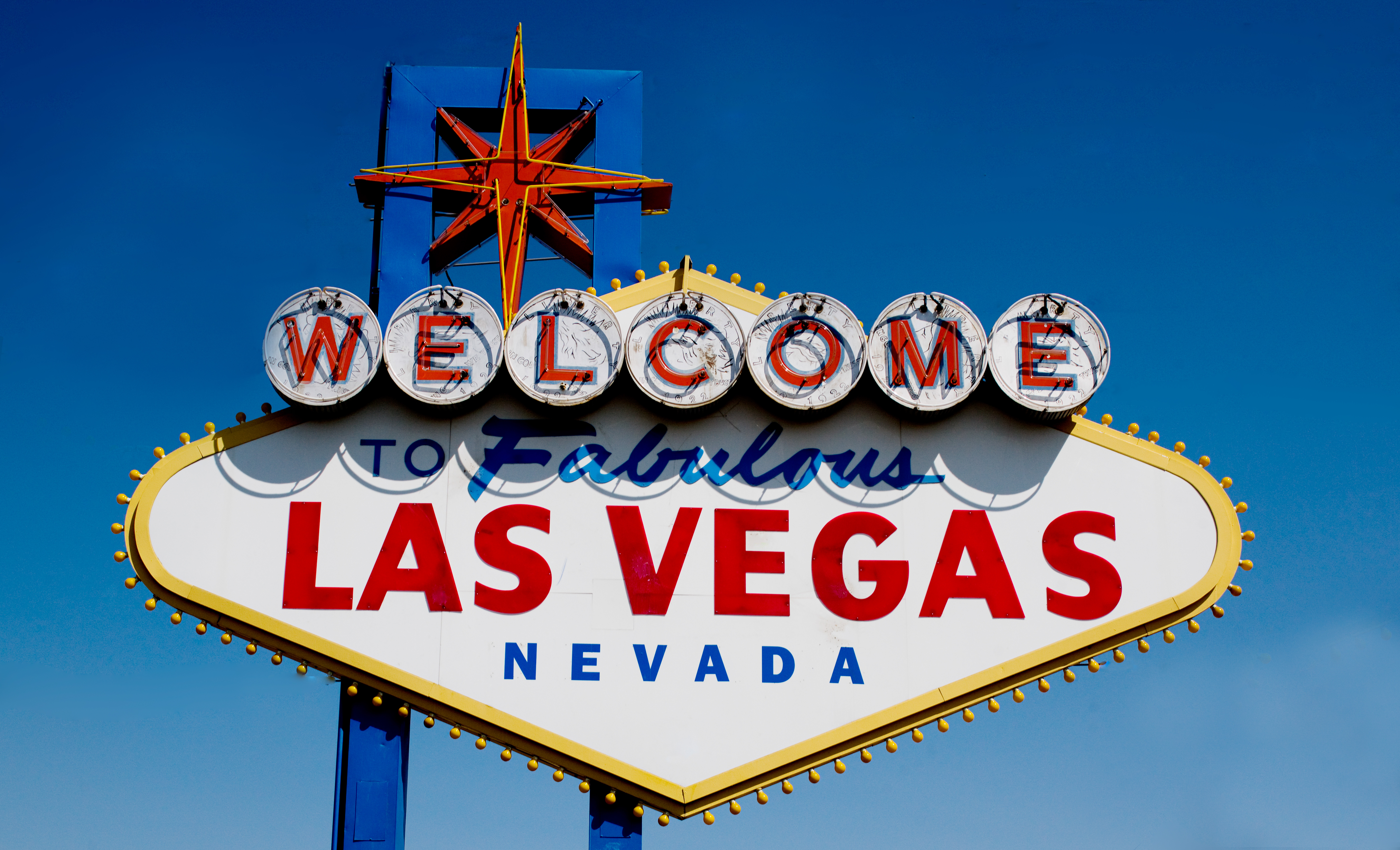 Image of the iconic Welcome to Las Vegas sign